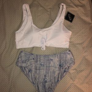 Zaful high waisted bikini